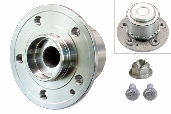 KL-0041-521 K - Herramienta para cojinetes de rueda, Mercedes Vito / Viano, eje delantero: Cubo de rueda con brida perforada