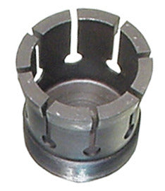 KL-0042-9061 - Tamaño de la pinza. 6, Ø 56-60 mm: Casquillo metálico cilíndrico con ranuras internas y reborde inferior
