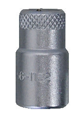 KL-0056-1152 - Inserto enchufable, 2 filos, 7 mm: Inserto cilíndrico con extremo moleteado y ranura para punta plana