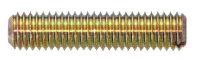 KL-0069-5011 - Tornillo de fijación M8 x 35: Varilla roscada dorada con rosca completa en toda su longitud