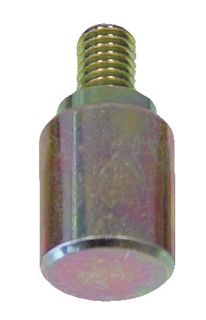 KL-0069-6003 - Pieza de centrado Ø27: Perno metálico cilíndrico con rosca parcial en un extremo