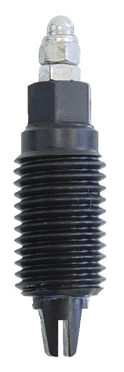 KL-0104-2124 - Tornillo de presión con cuña No. 4: Tornillo roscado negro con cabeza hexagonal