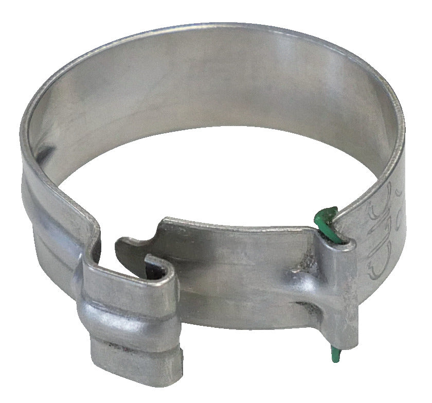 KL-0121-94 - Alicates para abrazaderas: Abrazadera metálica circular de una oreja con marca verde