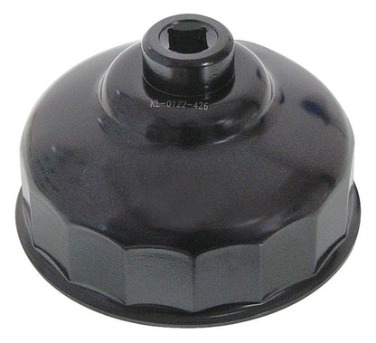 KL-0122-426 - Llave para filtro de aceite SW86 16 caras reforzada: Vaso acampanado estriado