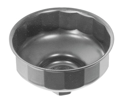 KL-0122-426 - Llave para filtro de aceite SW86 16 caras reforzada: Copa multiacanalada metálica