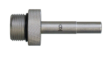 KL-0124-4358-7 - Adaptador para transmisión Audi CVT (M22x1.5): Vástago metálico con rosca en un extremo y sección moleteada
