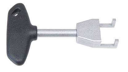 KL-0127-81 - Extractor de bobina de encendido: Herramienta con mango en T negro y extremo metálico bifurcado