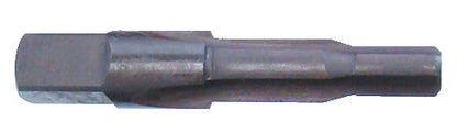 KL-0132-513-1 - Broca especial para insertos roscados M10x1: Broca escalonada con vástago cuadrado y punta cónica de corte