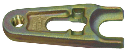 KL-0165-2201 - Horquilla 26mm: Horquilla metálica con ranura en U y orificio roscado