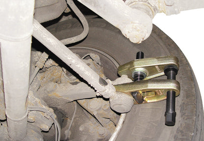 KL-0165-34 - Extractor de rótulas, tamaño 3, 47 mm: Extractor articulado montado en rótula de suspensión bajo el vehículo