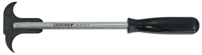 KL-0178-10 - Llave de desmontaje del anillo de sellado: Herramienta metálica con cabezal en forma de gancho y mango negro