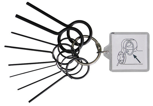 GEDORE Automotive KL-0180-30 B - Jeu de goupilles de blocage 0,8 mm - 2,6 mm