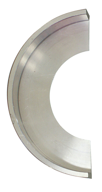 KL-0183-712 - Herramienta de sujeción Ford, Volvo: Pieza metálica curva en forma de cuarto de anillo con canal interior