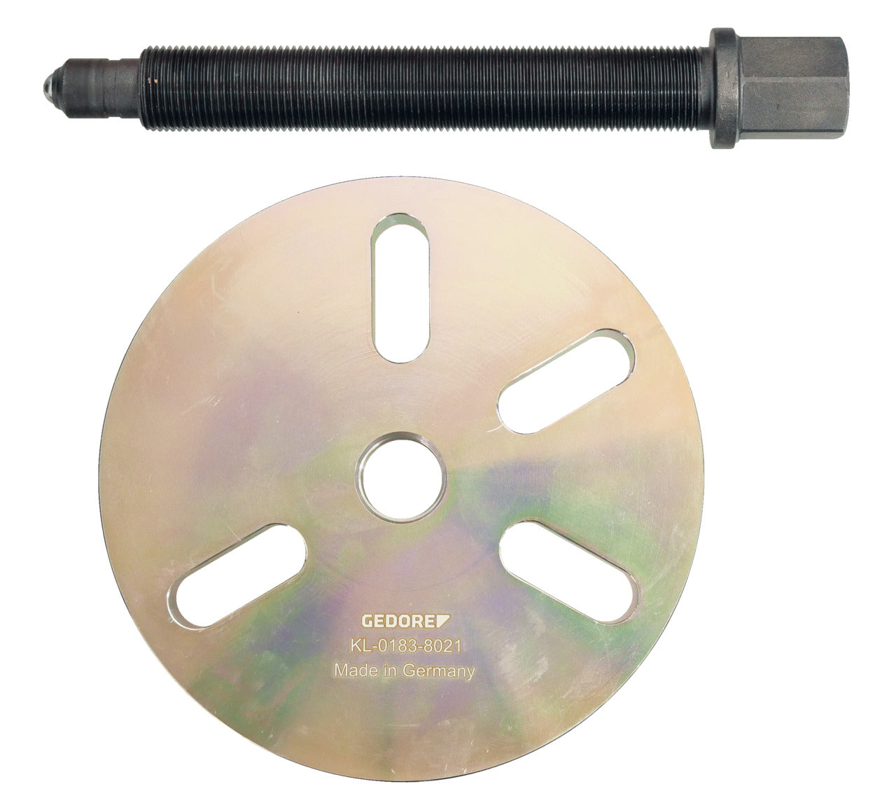 KL-0183-804 - Placa extractora perforada con husillo