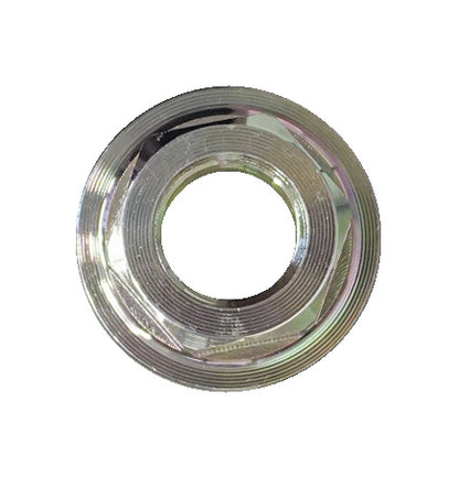 KL-0186-1323 - Tuerca hexagonal: Anillo metálico circular con estrías concéntricas y orificio central
