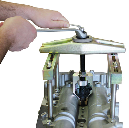 KL-0186-132 - Juego complementario para KL-0186-13 KA: Manos usando llave para accionar extractor