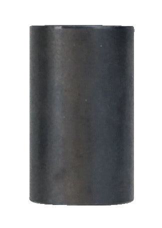 KL-0186-9001-4 - manga: Manguito cilíndrico metálico liso de superficie negra