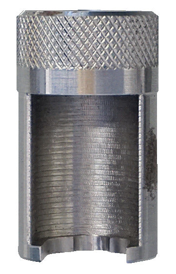 KL-0187-1001 - Extractor para martillo de impacto: Cilindro metálico con rosca interior y superficie moleteada