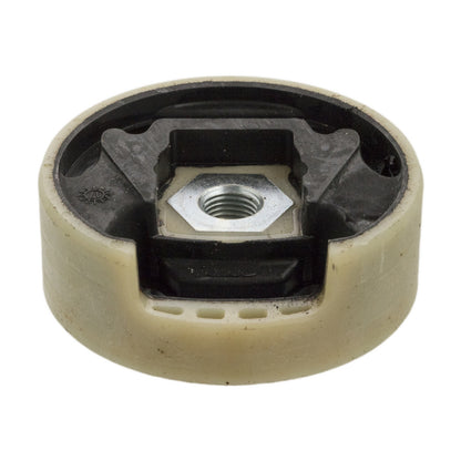 KL-0214-221 - Dispositivo de tracción doble Silentbloc, VW-Audi: Silentbloc redondo con tuerca metálica central sobre goma