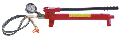 KL-0040-2829 - Manómetro para KL-0040-2800, 1/4" NPT: Bomba hidráulica manual con manómetro y manguera flexible