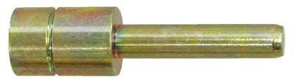 KL-0250-4012 - Imprimir sello 1: Perno metálico cilíndrico con vástago fino y orificio pasante