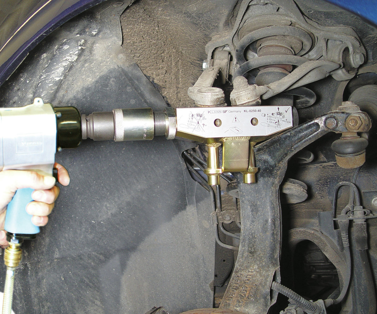 KL-0250-40 - Extractor para Perno de Sujeción, Audi A4 / VW Passat: Uso con llave neumática