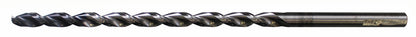 KL-0250-4322 - Broca helicoidal Ø9,5x175x250 con superficies de sujeción: Broca helicoidal larga de acabado oscurecido