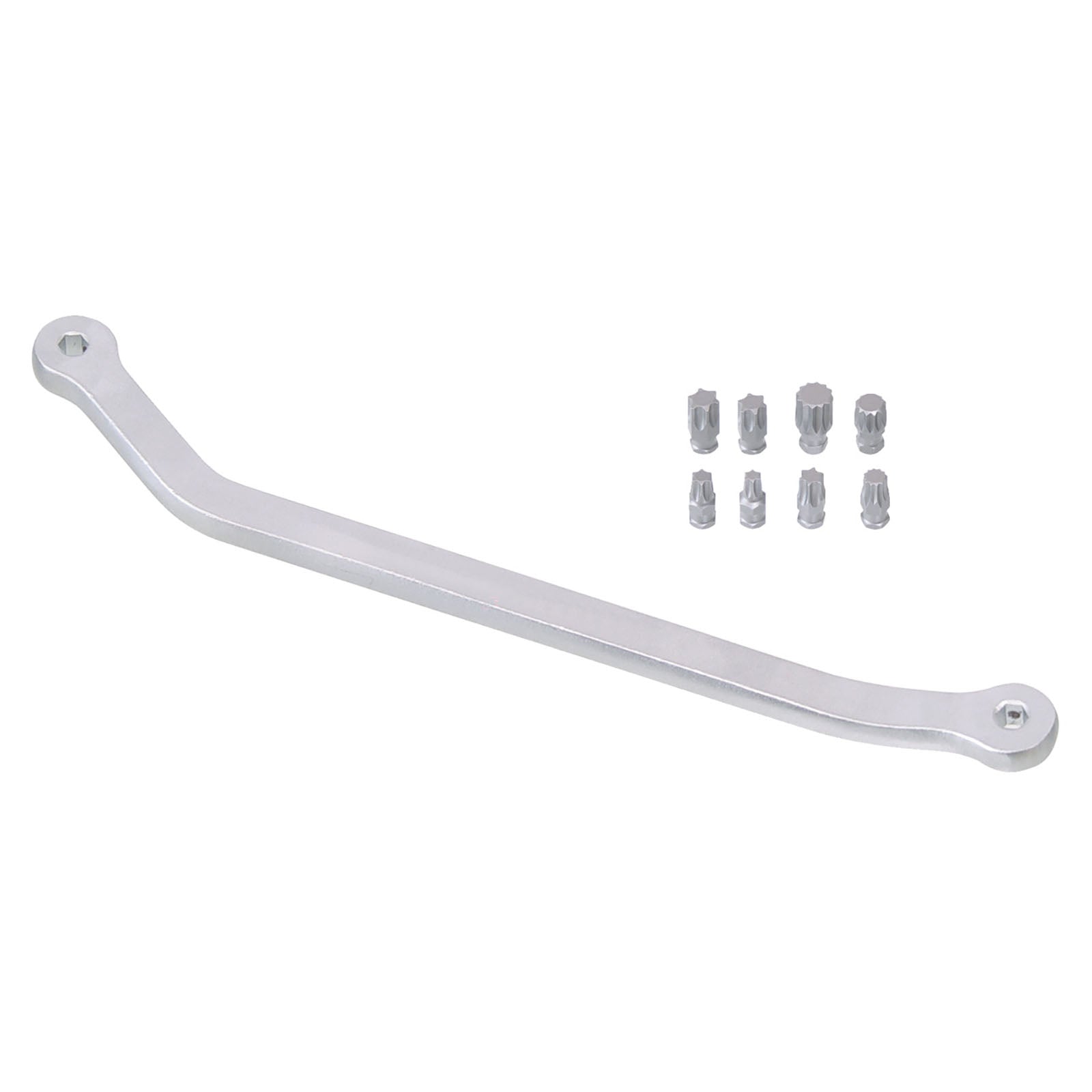 Gedore Automotive KL-0270-31 C - Llave de vaso acodada con 8 puntas, diseño reforzado