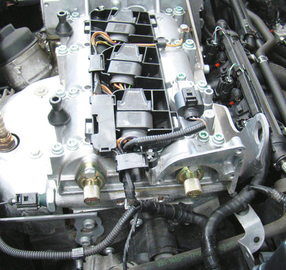 KL-0280-108 KB - Juego de herramientas de bloqueo, VW-Audi (3 cilindros): Motor con tapa de bobinas de encendido