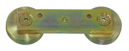 KL-0280-6021 A - Calibre de ajuste para árbol de levas: Barra metálica dorada con dos ruedas circulares en los extremos