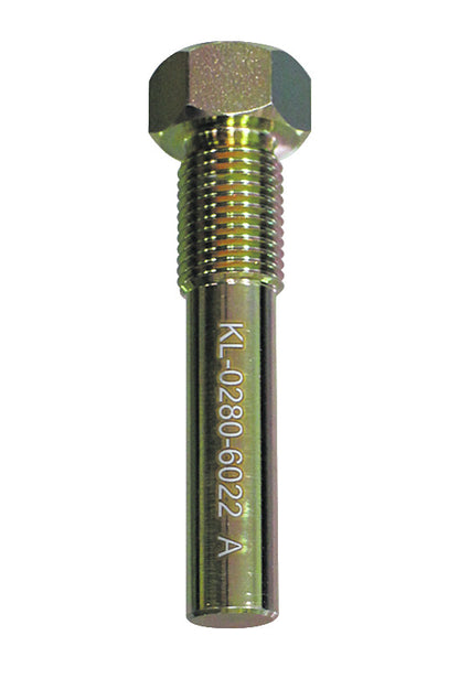 KL-0280-6022 A - Tornillo de fijación para cigüeñal: Tornillo largo con cabeza hexagonal y rosca parcial