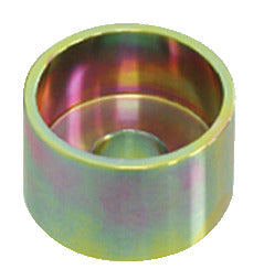 KL-0326-1313 A - Manguito de presión/soporte Ø60 / Ø52: Casquillo cilíndrico metálico con acabado iridiscente