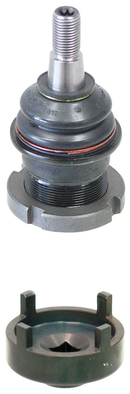 KL-0326-20 - Llave de pasador Mercedes Clase M rótula: Rótula con vástago roscado, fuelle de goma y rosca inferior
