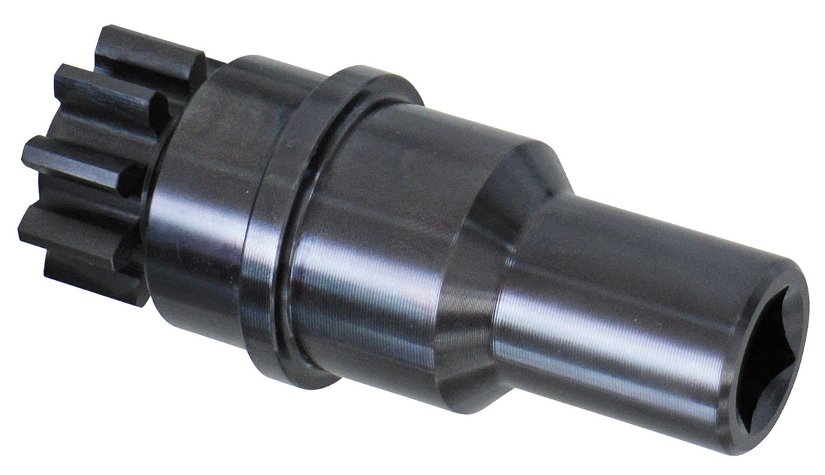 KL-0363-9 A - Dispositivo de arranque del motor DAF: Adaptador cilíndrico con piñón dentado y extremo hexagonal hueco