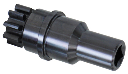 KL-0363-9 A - Dispositivo de arranque del motor DAF: Adaptador cilíndrico con piñón dentado y extremo hexagonal hueco