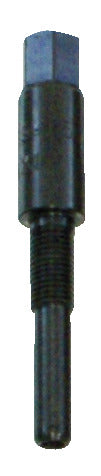 KL-0369-2510 A - Soporte M8x1 con tornillo prisionero: Vástago metálico con extremo hexagonal y rosca central