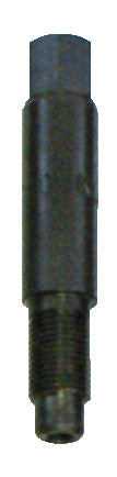 KL-0369-2710 A - Soporte M10x1 con tornillo prisionero: Herramienta metálica alargada con cabeza cuadrada y extremo roscado