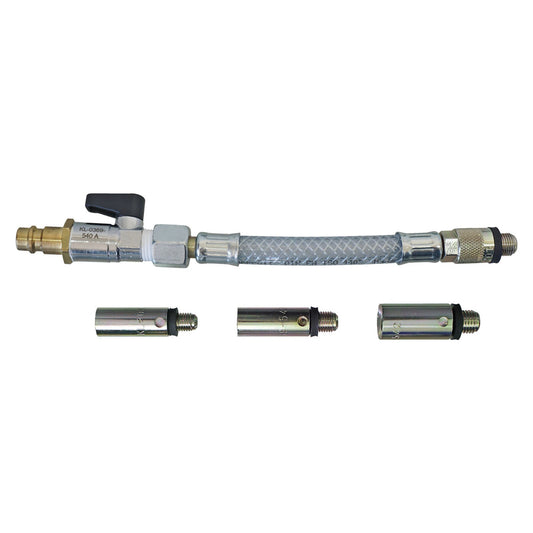 Gedore Automotive KL-0369-54 A - Kit adaptador de aire comprimido, M8x1, M9x1, M10x1, M10x1,25