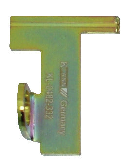 KL-0482-332 - Dispositivo de sujeción del volante: Herramienta metálica plana con forma de L