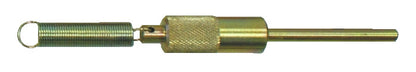 KL-0482-451 A - Mandril de bloqueo para cigüeñal Ø6: Vástago metálico con anilla, muelle y cuerpo moleteado dorado