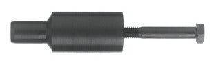 KL-0500-15 - Mandril de centrado de embrague Ø26,5 mm: Mandril cilíndrico metálico con tornillo pasante y tuerca hexagonal