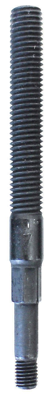 KL-0500-4008 - Perno roscado M7: Perno largo totalmente roscado con extremo hexagonal y espiga corta