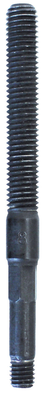 KL-0500-4009 - Perno roscado M8: Varilla roscada larga con extremo hexagonal y rosca corta en la punta