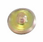 KL-0500-4055 - Accesorio de cono: Pieza metálica circular con acabado dorado y borde plateado