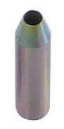 KL-0500-4056-4 - Cono deslizante Ø15, 75 mm de largo: Cono metálico alargado con extremo hueco y superficie