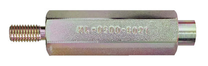 KL-0500-6021 - Perno roscado M10, 100 mm de largo: Cuerpo metálico hexagonal con rosca en un extremo