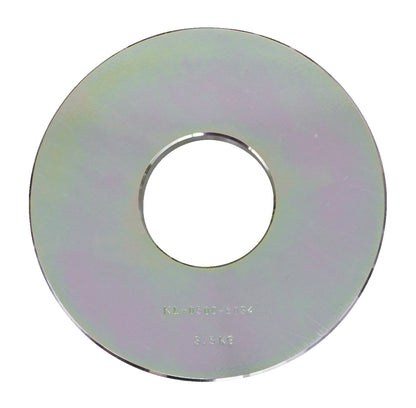 KL-0500-6034 - Peso 3,5 kg: Disco metálico circular con orificio central y grabado de código y peso