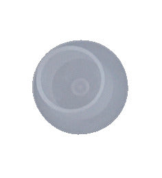 KL-0500-6071 - Tapón de cierre Ø12: Tapón circular de plástico visto de frente