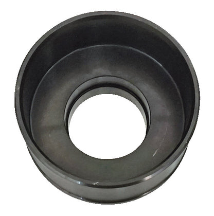 KL-0500-6081 - Medida de ajuste del casquillo distanciador 48,42 mm: Casquillo cilíndrico negro hueco con reborde escalonado