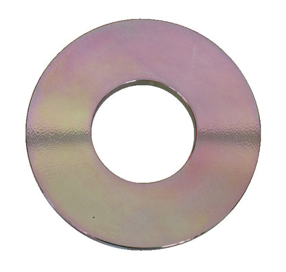 KL-0500-7111 - Anillo de presión Ø10: Arandela plana metálica con acabado dorado y agujero central